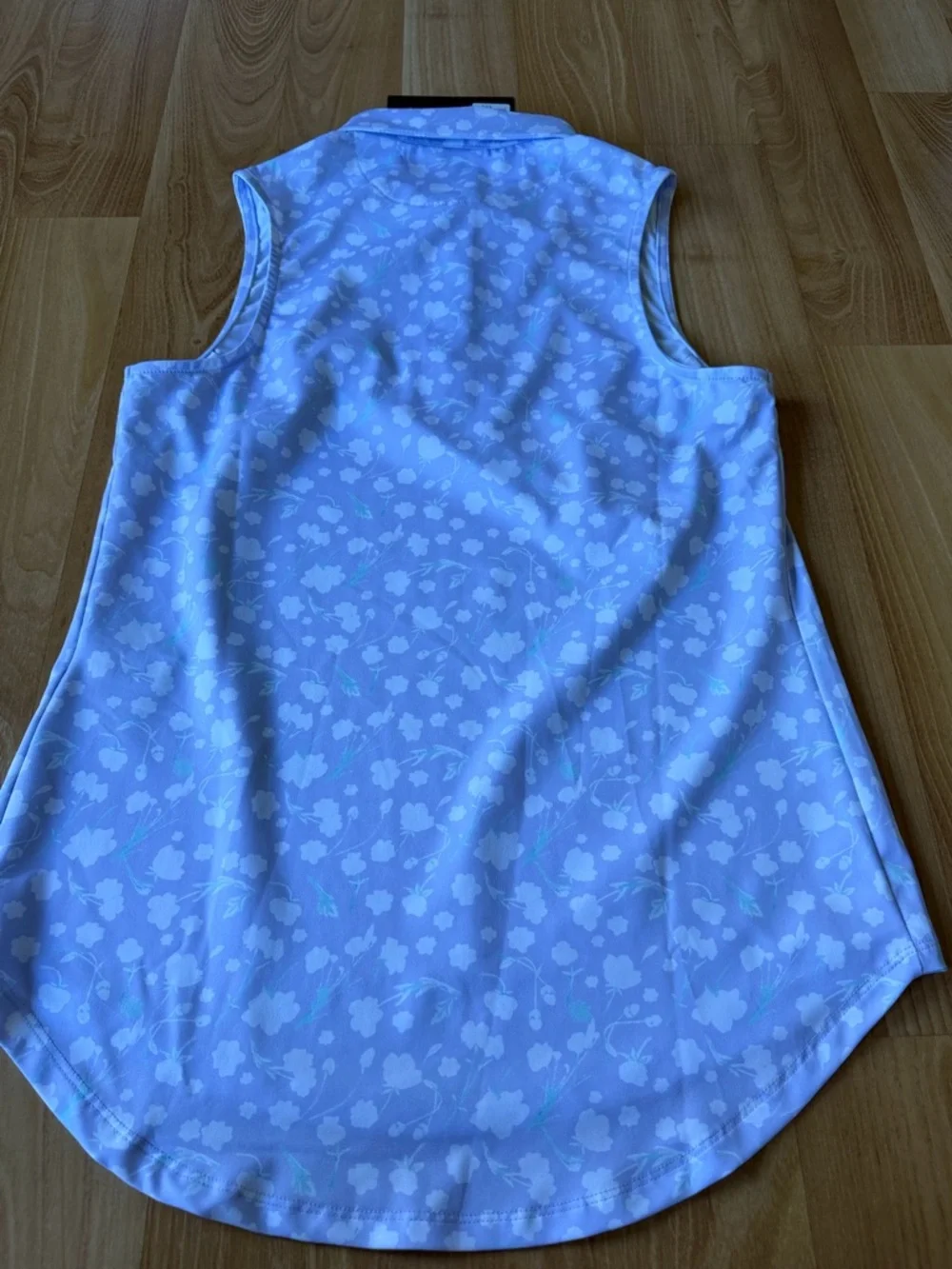 Bad Birdie NWT “Baby Lush” women’s sleeveless golf polo light purple medium - Picture 7 of 8